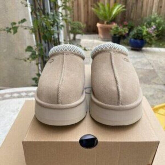 Ugg Tazz Tasman Platform Slippers Beautiful Mustard Seed - Picture 2 of 4